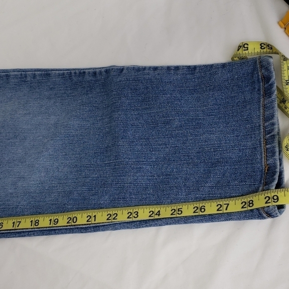 LEVI'S 512 Classic Slim Fit Tapered Leg 14S 11" High Rise 32x29 VGUC - Picture 9 of 11